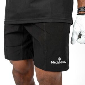 BLACKBALLED Fairway Shorts (Black)